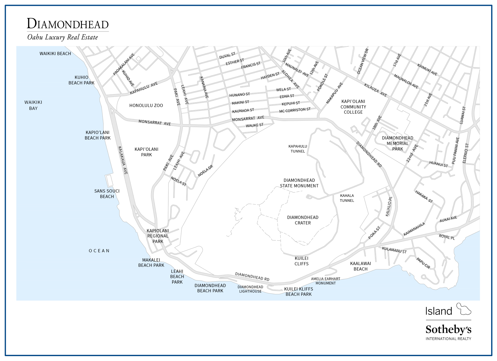 Diamond Head Real Estate Oahu Luxury Homes For Sale